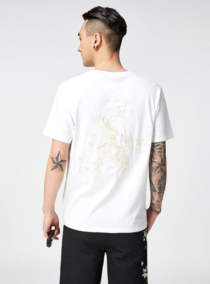 Yunikon - Oversized Embroidered T-Shirt