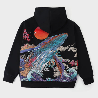 Chikako - Embroidered Hoodie