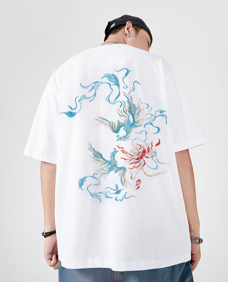 Hoai - Oversized Embroidered T-Shirt