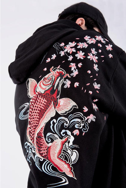 Kanae - Embroidered Hoodie