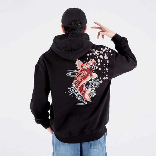 Kanae - Embroidered Hoodie