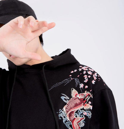 Kanae - Embroidered Hoodie