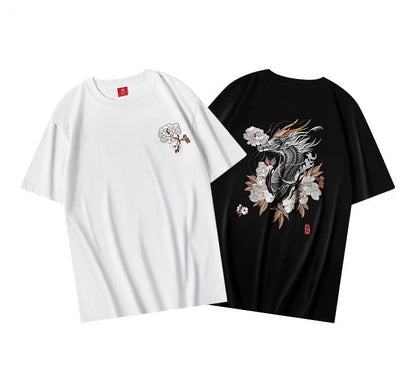 Ryu - Oversized Embroidered T-Shirt