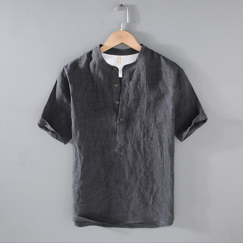 Hana - Organic Linen Shirt