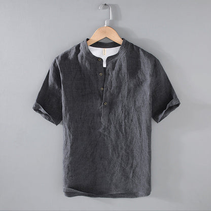 Hana - Organic Linen Shirt