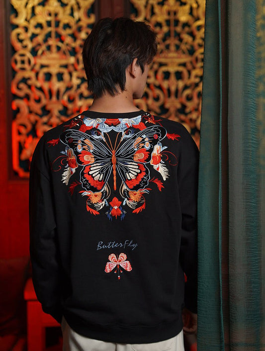 Noriko - Embroidered Sweatshirt