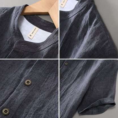 Hana - Organic Linen Shirt