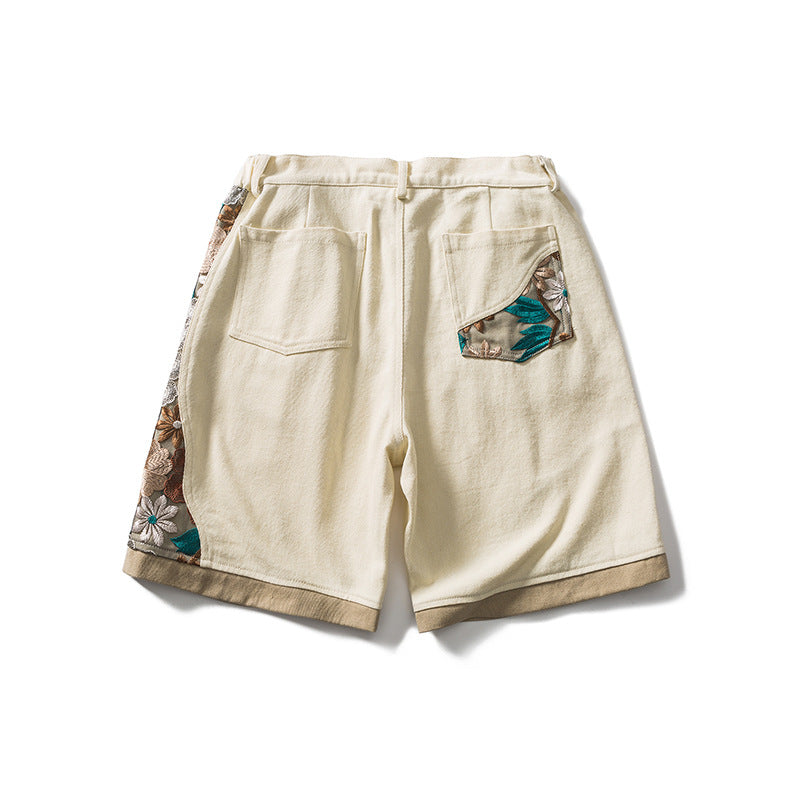 Tadashi - Embroidered Shorts