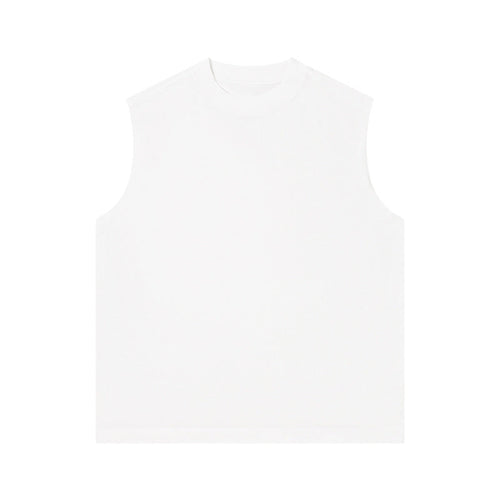 Momo - Oversized Sleeveless T-Shirt (240Gsm)