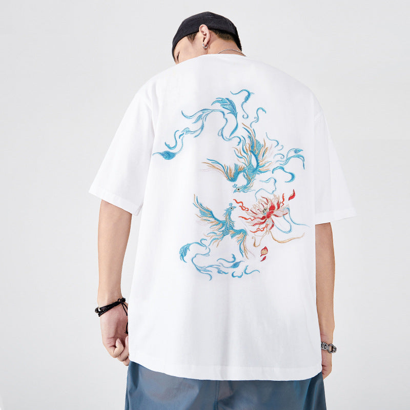 Hoai - Oversized Embroidered T-Shirt