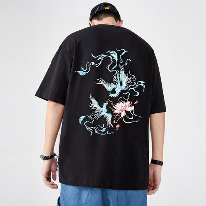 Hoai - Oversized Embroidered T-Shirt