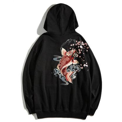 Kanae - Embroidered Hoodie