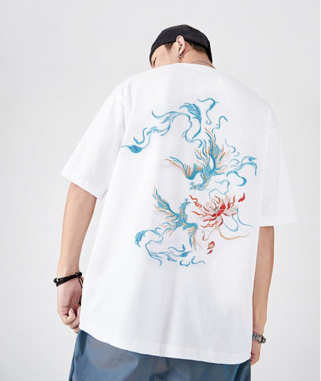 Hoai - Oversized Embroidered T-Shirt