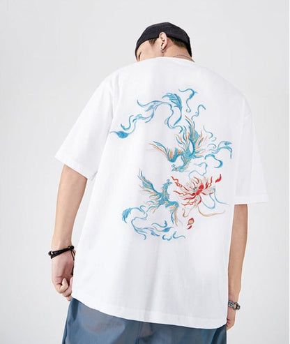 Hoai - Oversized Embroidered T-Shirt