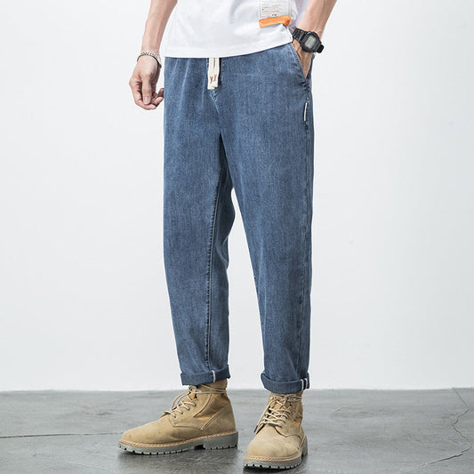 Ikki - Comfort Denim Pants