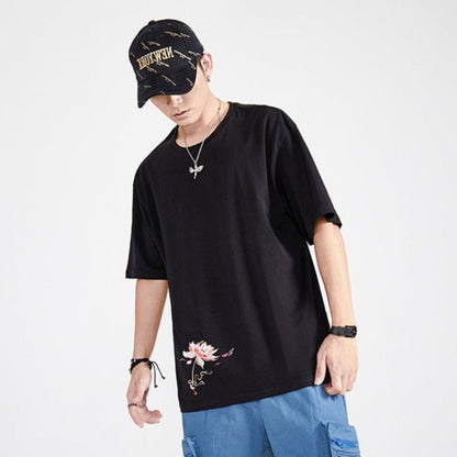 Hoai - Oversized Embroidered T-Shirt