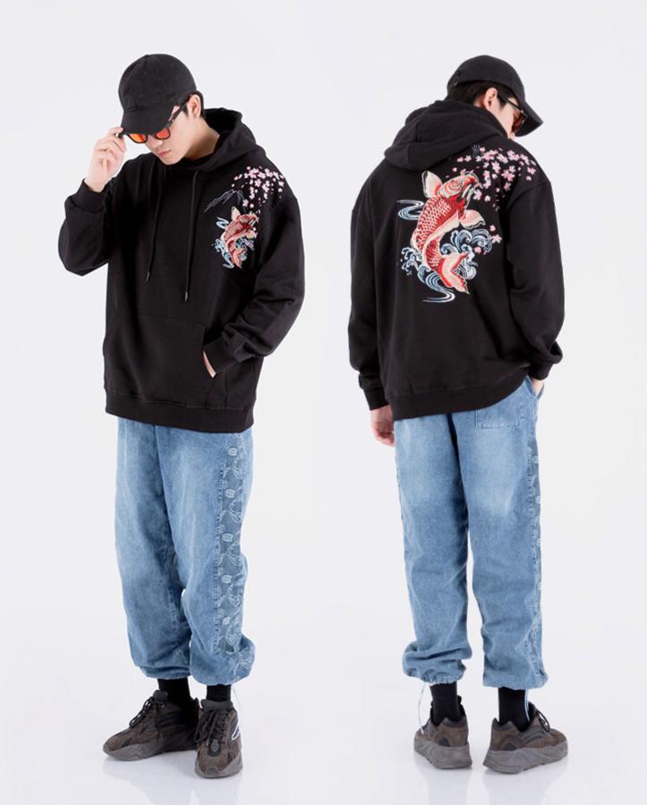 Kanae - Embroidered Hoodie