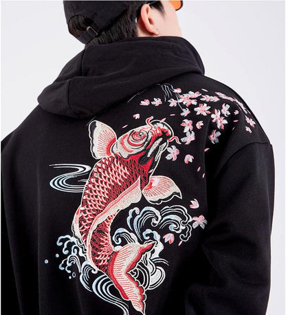 Kanae - Embroidered Hoodie