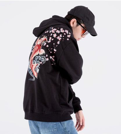 Kanae - Embroidered Hoodie