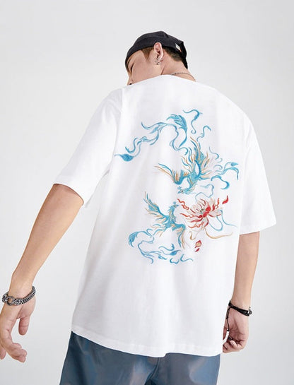 Hoai - Oversized Embroidered T-Shirt