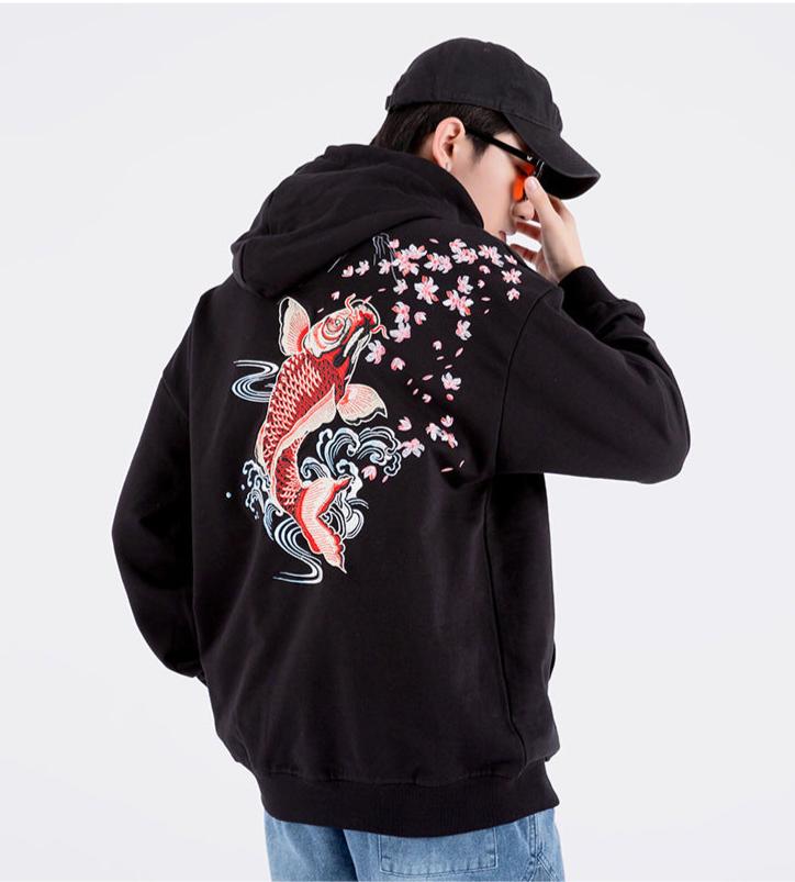 Kanae - Embroidered Hoodie