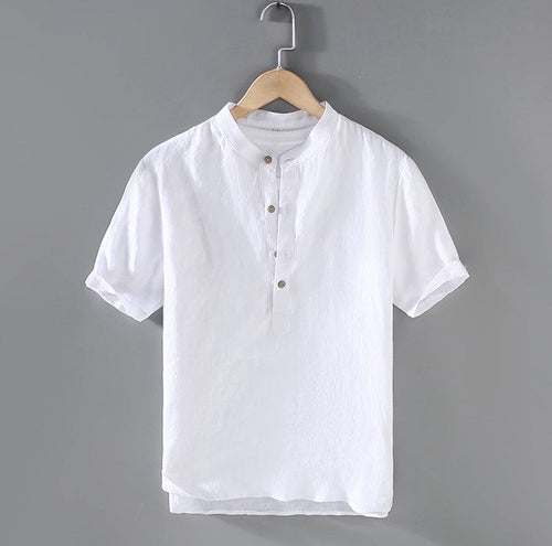 Hana - Organic Linen Shirt