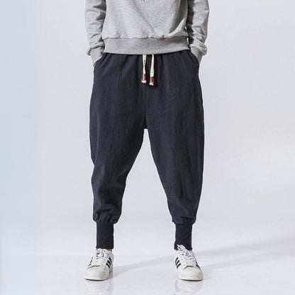 Riku - Comfortable Cotton Harem Pants