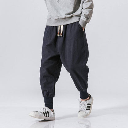 Riku - Comfortable Cotton Harem Pants