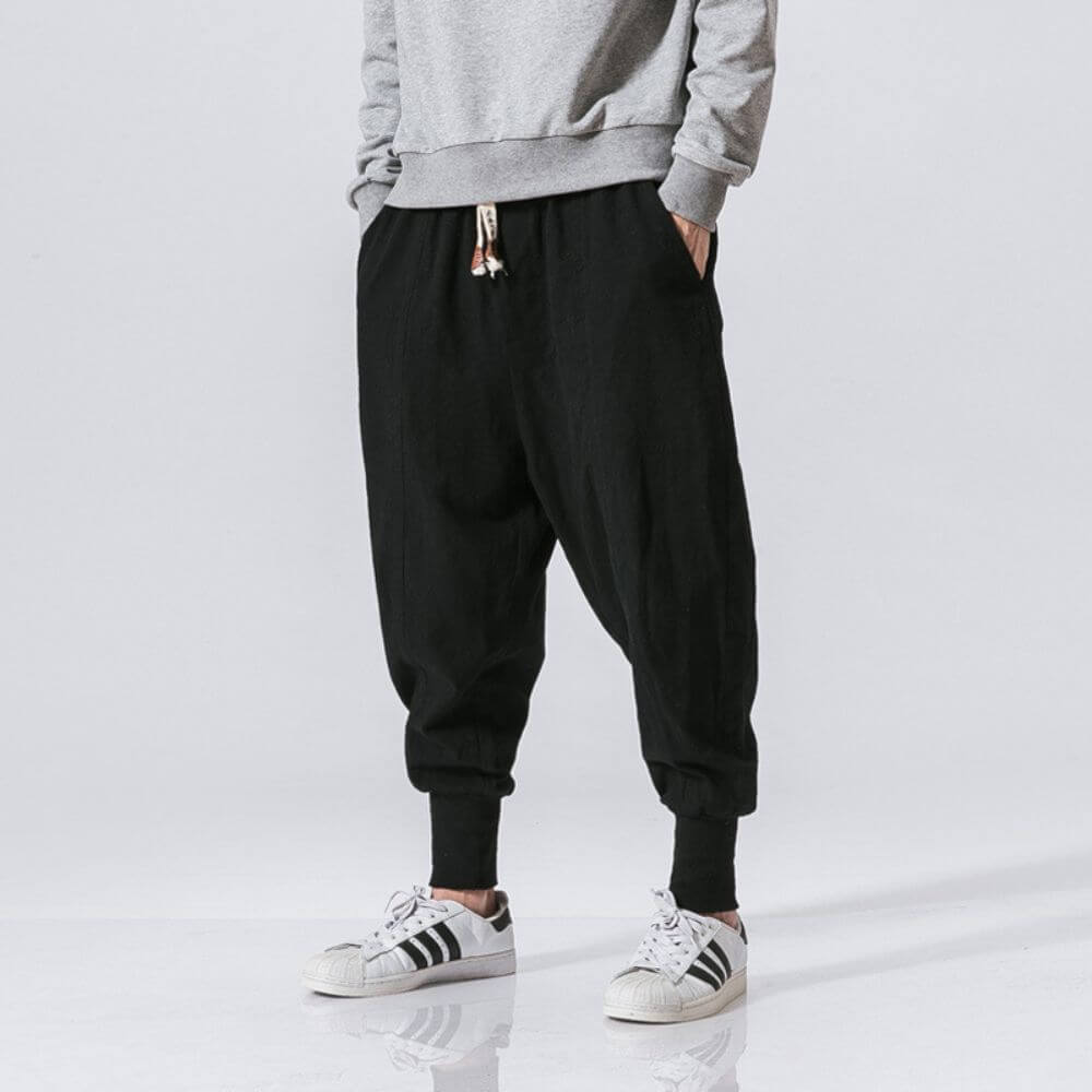 Riku - Comfortable Cotton Harem Pants