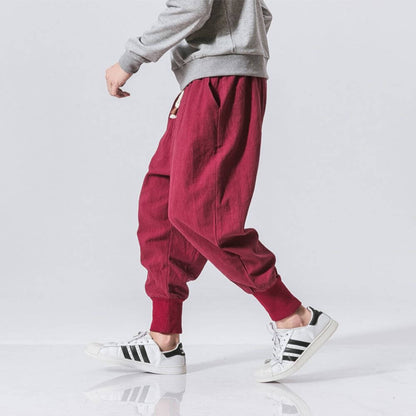 Riku - Comfortable Cotton Harem Pants