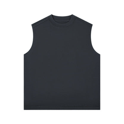 Momo - Oversized Sleeveless T-Shirt (240Gsm)