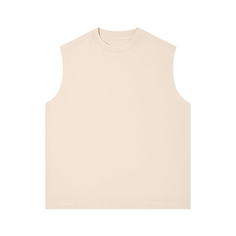 Momo - Oversized Sleeveless T-Shirt (240Gsm)