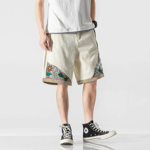 Tadashi - Embroidered Shorts